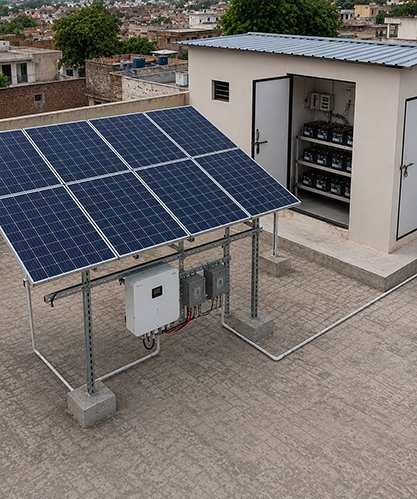 Off-Grid Solar SystemHiTech Solar Solutions